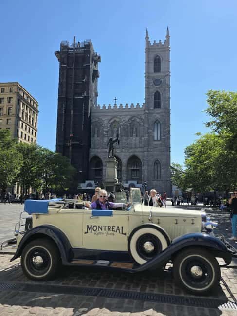Montreal: Unforgettable Guided Tour in a Vintage 1930s Convertible Car - The Itinerary and Highlights