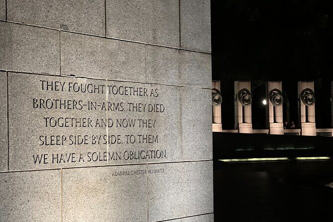 Monumental Moonlight Private Guided Bus Tour in Washington - Final Words
