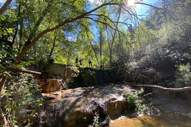 Moon Canyon Off-Road and Hiking Adventure from Chrysotile - The Hiking into Moon Canyon