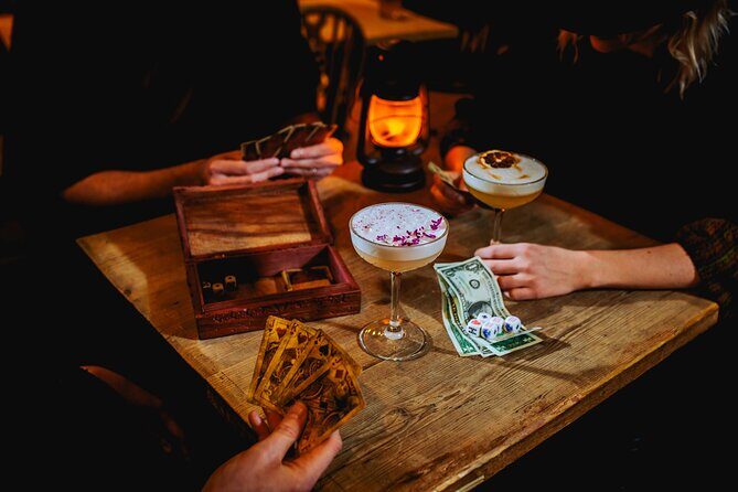 Moonshine Saloon Wild West Cocktail Experience - The Interactive Theatre: Deal Cards and Outlaw Games