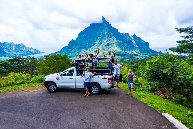 Moorea Aito 4WD Safari Tour - Half day - Exploring Moorea on the 4WD Safari