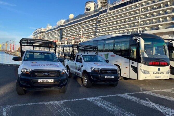 Moorea Cruise Ships: 4x4, Belvedere,Magic Mountain pineaple - Key Points