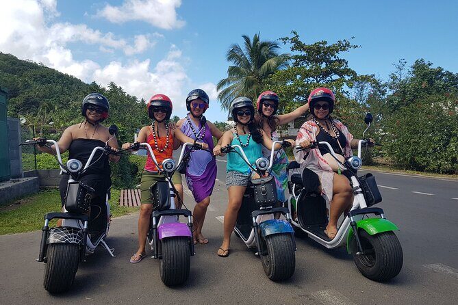 Moorea tour in electric citycoco (in autonomy) - An Introduction to the Moorea Electric Scooter Tour