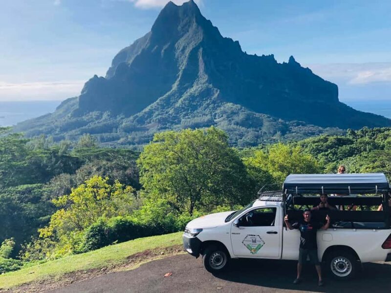 Moorea:4X4 safari excursion between land and sea with lunch - A Closer Look at the Moorea 4X4 Safari Experience