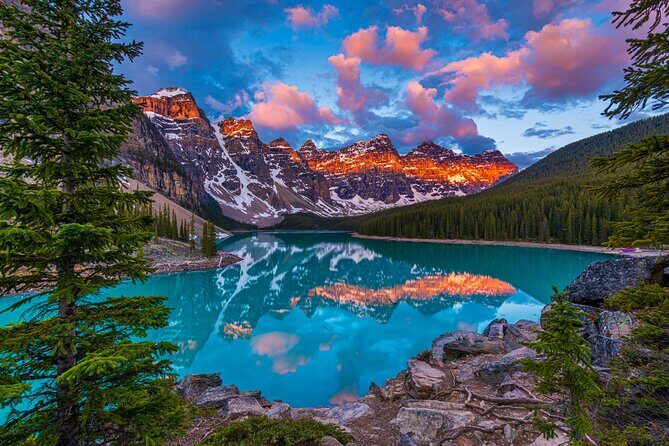 Moraine Lake Sunrise Private Luxury Tour - from Canmore/Banff - Key Points