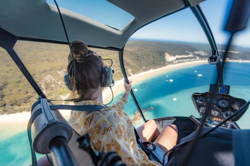 Moreton Island: Tangalooma Snorkel Tour with Helicopter Tour - Key Points