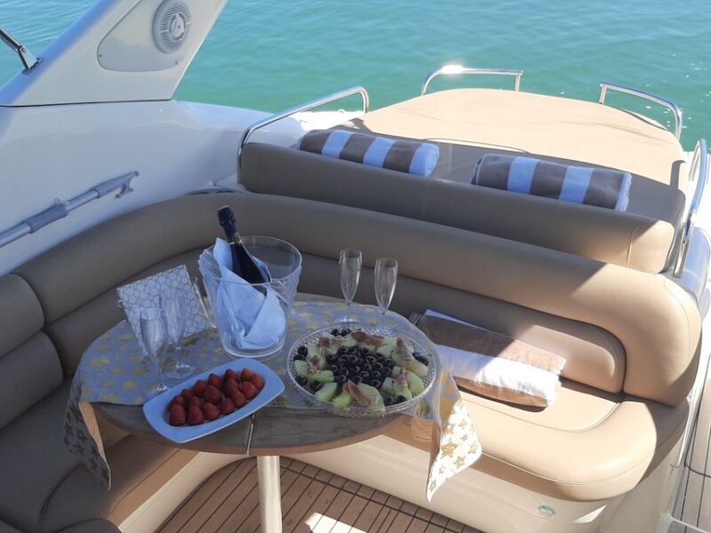 Morning/Afternoon Luxury Yacht Cruise with Drinks and Snacks - The Allure of a Private Yacht in the Algarve
