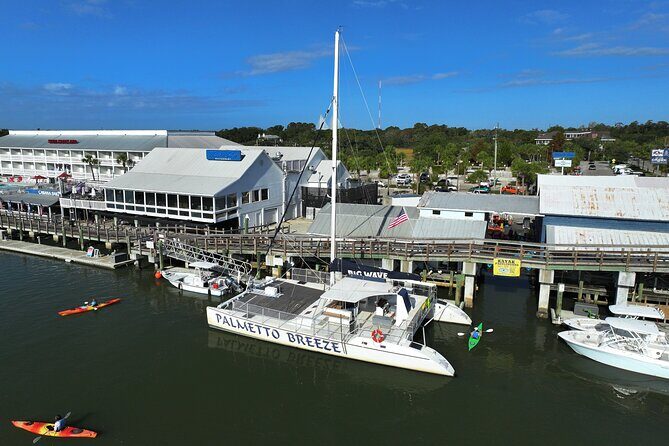 Morning Charleston Harbor Sail Lux Catamaran Shade and Seating - An In-Depth Look at the Charleston Harbor Experience
