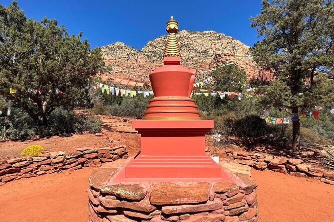 Morning Meditation & Sound Healing at Sedona Stupa Peace Park - Key Points