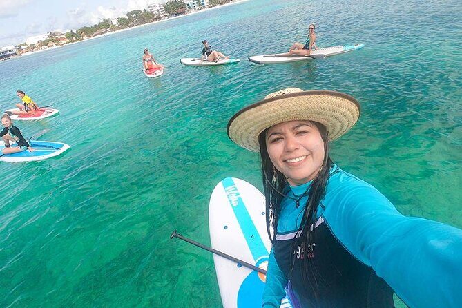 Morning Session - All Levels Paddleboard Group Caribbean Sea - Diving Into the Experience