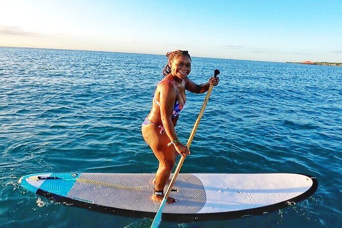 Morning Session - All Levels Paddleboard Group Caribbean Sea - The Value of This Paddleboarding Tour