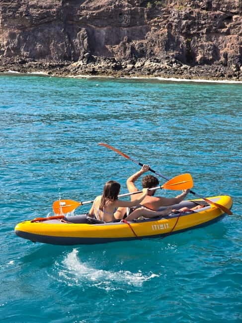 Morro Jable: boat tour for private group. Food and drink. - The Experience of a Private Group Tour