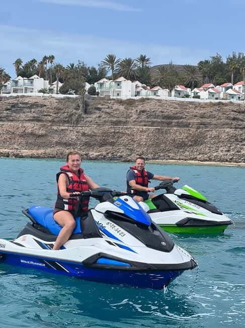 Morro Jable: Guided Jet Ski Safari (without license) - Key Points