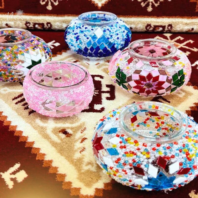 Mosaic CANDLE HOLDER Workshop in Minneapolis, MN - The Cultural Twist