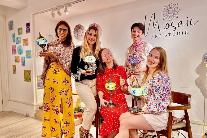 Mosaic Lamp Making Workshop in Warwick, NY - Key Points