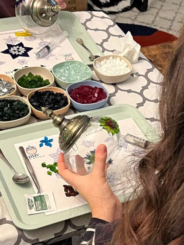 Mosaic Lamp Workshop - Key Points