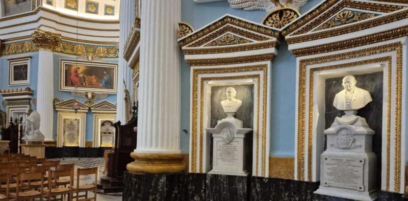 Mosta: Official Rotunda, WWII Shelter, and Buffet Meal Tour - Meta Description