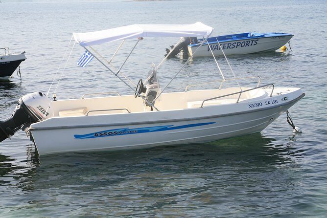 Motor boat hire in corfu Asso 4.85 - Key Points