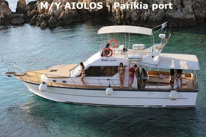 Motor Yacht Sea Tour Antiparos and Despotico from Parikia/Paros - A Complete Look at the Motor Yacht Sea Tour from Parikia to Antiparos and Despotiko