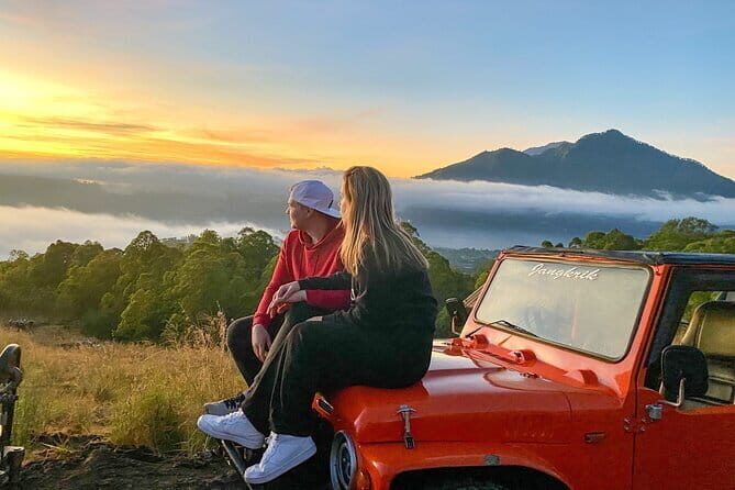 Mount Batur Jeep Sunrise, Hot Spring, Tukad Cepung Waterfall - Key Points