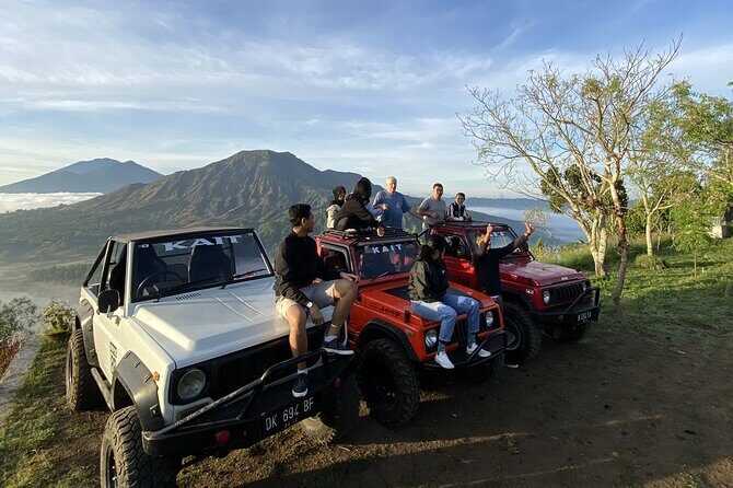 Mount Batur Sunrise Jeep with Waterfall - The Early Morning Pickup and Journey