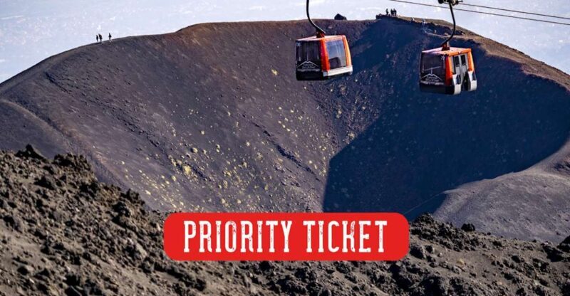 Mount Etna: Return Funivia dell'Etna Cable Car Ticket - What to expect at each stage