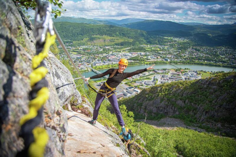 Mountain-climbing adventure in Mosjøen Via Ferrata - The Experience in Detail