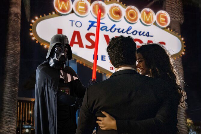 Movie Themed Wedding or Vow Renewal at Las Vegas Sign - What to Expect from the Experience