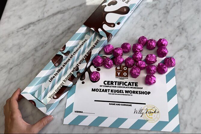 Mozart Kugel Workshop in Chocolate Museum Vienna "BO-YO" - Key Points