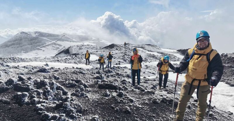 Mt Etna: Winter Trekking Tour with Optional Catania Transfer - Key Points