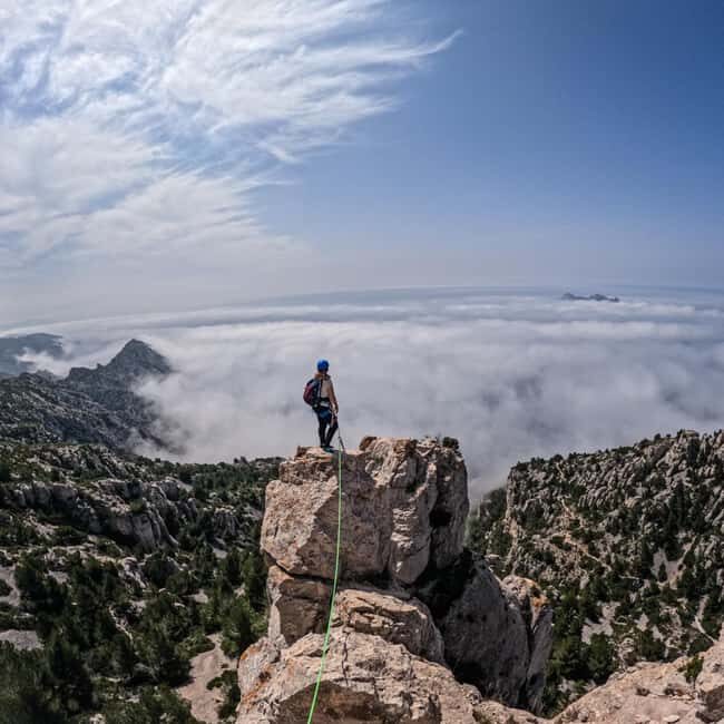 Multi Pitch Climb Session in the Calanques near Marseille - The Authentic Experience