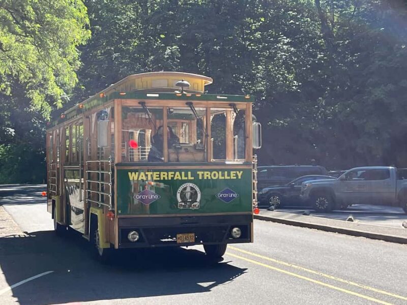 Multnomah Falls: Waterfall Corridor Hop-On Hop-Off Trolley - The Sum Up