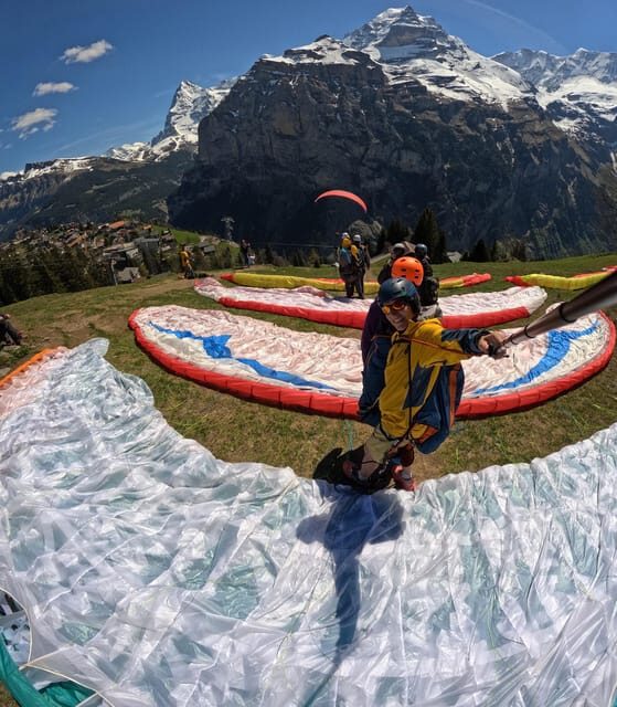 Mürren: Paragliding over Lauterbrunnen Cliffs and Waterfalls - Key Points