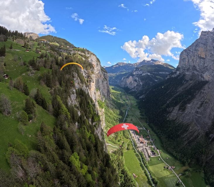 Mürren: Paragliding over Lauterbrunnen Cliffs and Waterfalls - An In-Depth Look at the Mürren Paragliding Experience