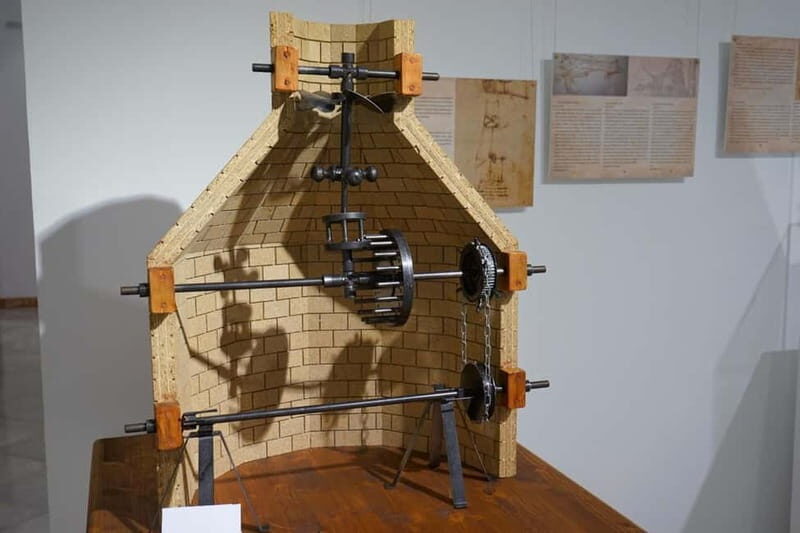 Museum of Leonardo da Vinci's working machines - The Sum Up