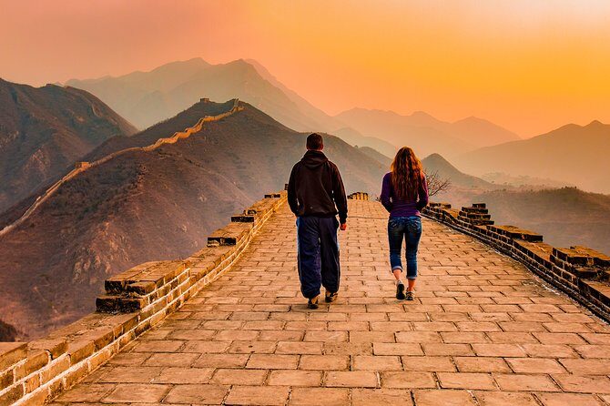 Mutianyu and Huanghuacheng Great Wall Sunset Walking Tour - The Experience of the Sunset