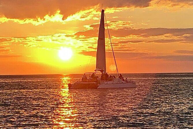 Mykonos Catamaran Sunset Semi private Cruise with transfer - The Sum Up