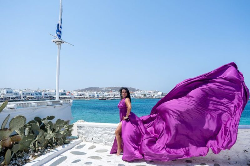 Mykonos: Flying Dress Photoshoot - FAQ
