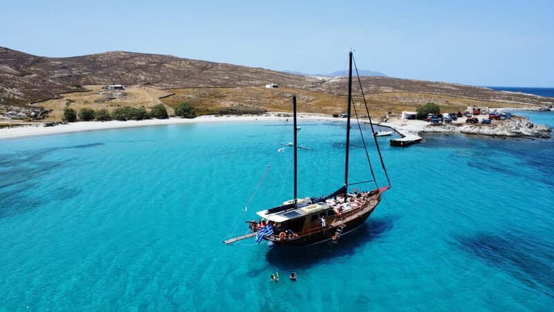 Mykonos Half-Day Swimming to Delos & Rhenia Starts at 13:30 - Key Points