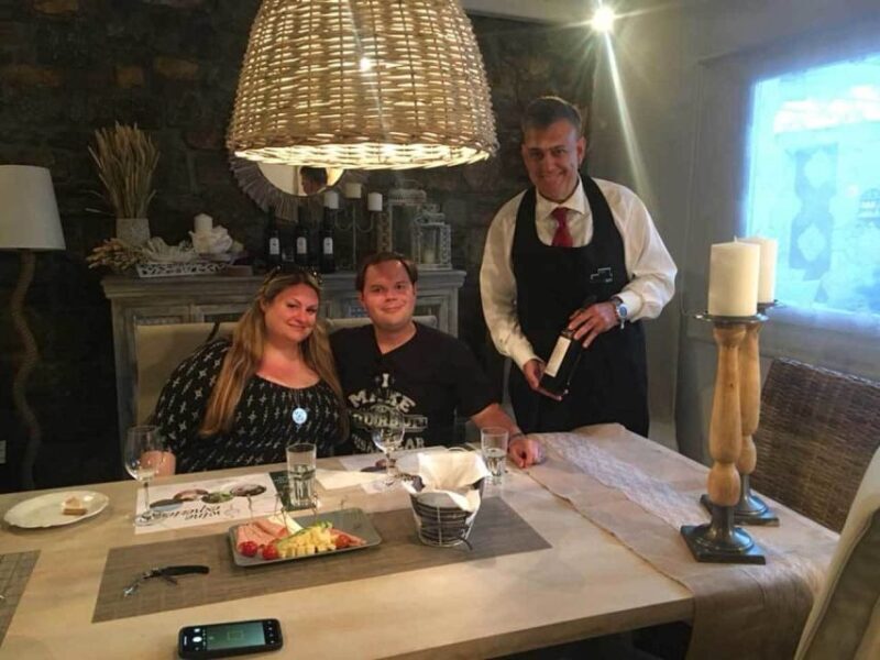 Mykonos: Half-Day Wine Tasting and Snack at a Local House - Food, Snacking, and Socializing