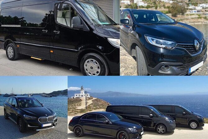 Mykonos Private Car With Driver At Disposal 24 Hours - Key Points