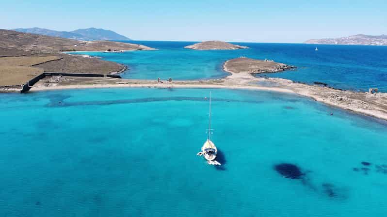 Mykonos: Rhenia Island Sunset Cruise with Transfer and Meal - Setting Sail from Mykonos: What to Expect on the Cruise