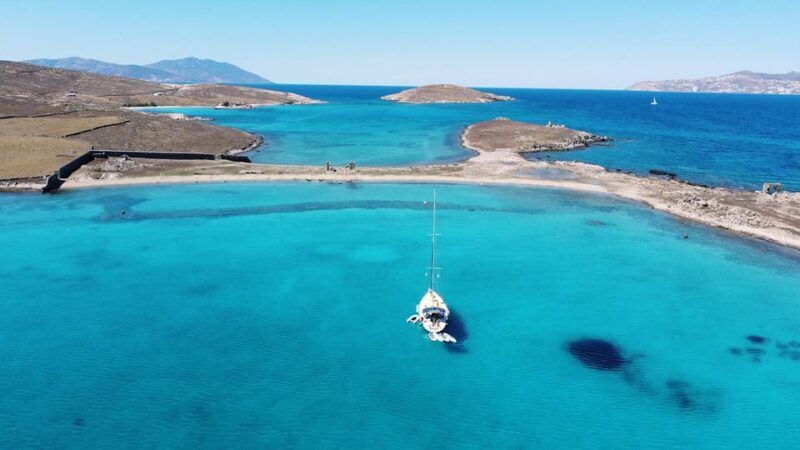 Mykonos: Rhenia Island Sunset Cruise with Transfer and Meal - FAQ