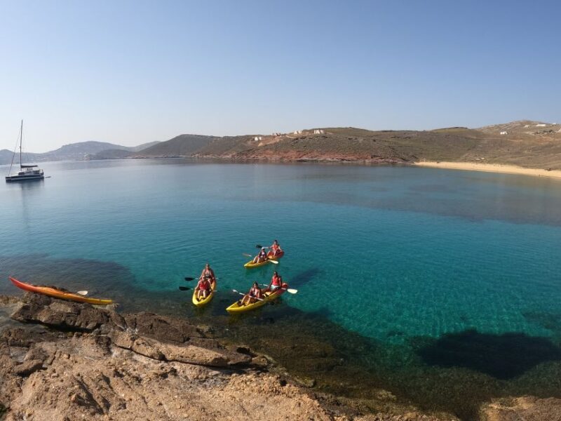 Mykonos: Secluded Bays Sea Kayaking Tour with GoPro Photos - Key Points