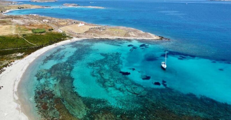 MYKONOS SOUTH COAST OR DELOS & RHENIA MORNING PRIVATE CRUISE - Exploring the South Coast