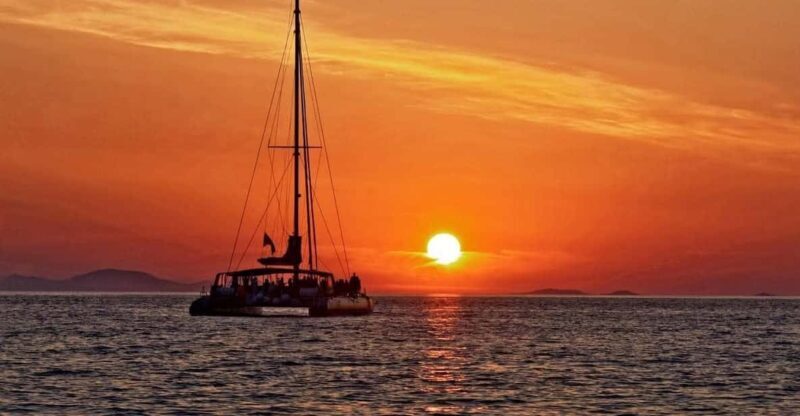 Mykonos Sunset Catamaran cruise with Transfer - FAQs