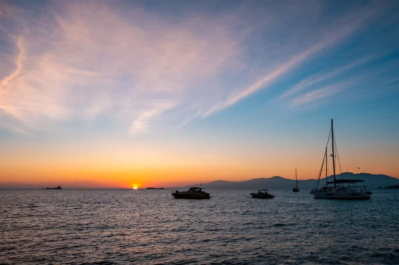 Mykonos: Sunset Cruise with a Buffet of Greek Delicacies - The Sum Up