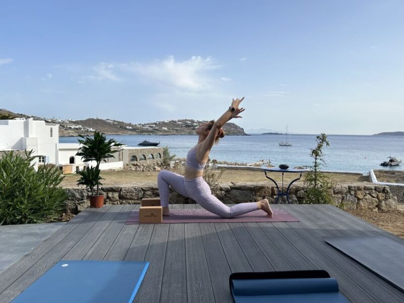 Mykonos: Sunset Group Yoga Session - Key Points
