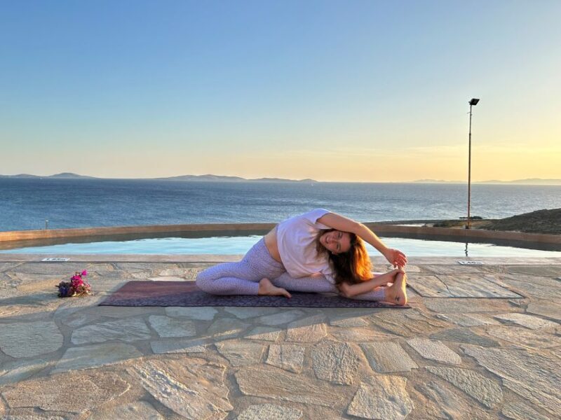 Mykonos: Sunset Group Yoga Session - The Experience in Detail