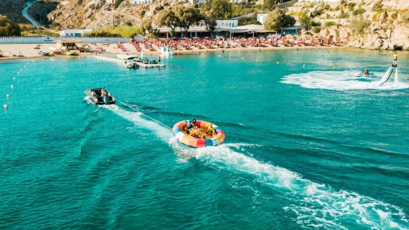 Mykonos: Super Paradise Beach Watersport Activities - The Variety of Water Activities